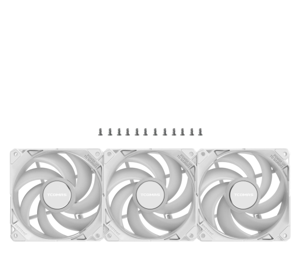 Tcomas FA200 White Triple Pack 3x120mm FA200NFC2WHDEU - 1352428 - zdjęcie 2